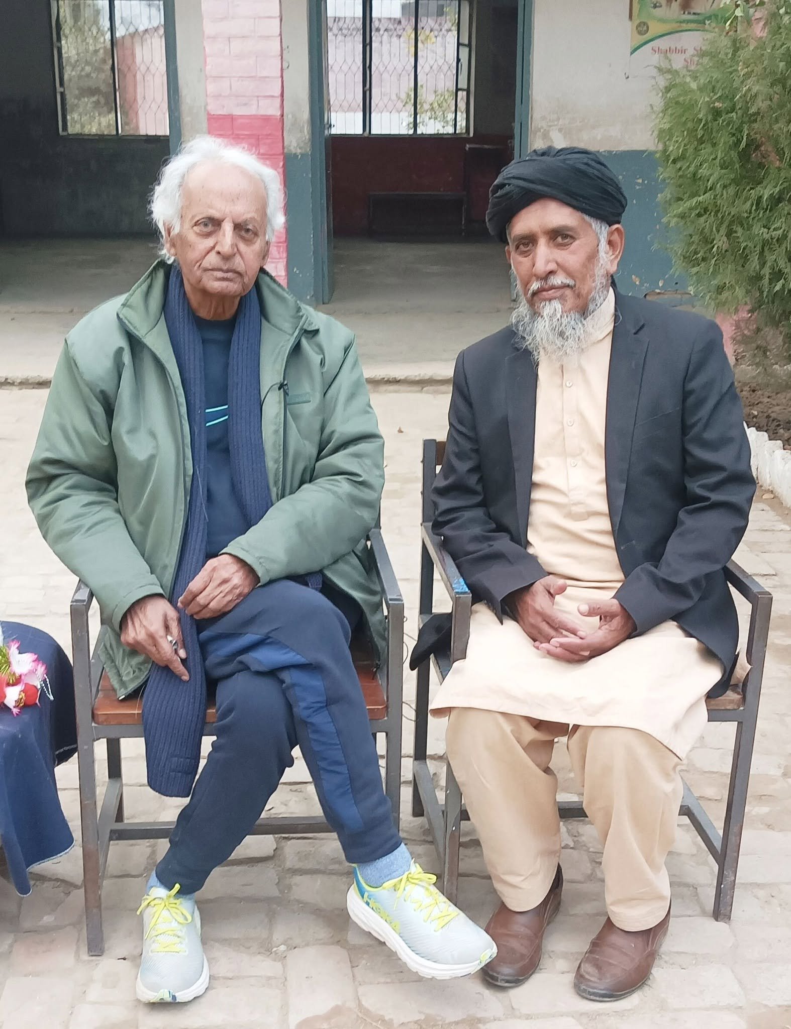 Mr. Mustansar Hussain Tarar visited our school