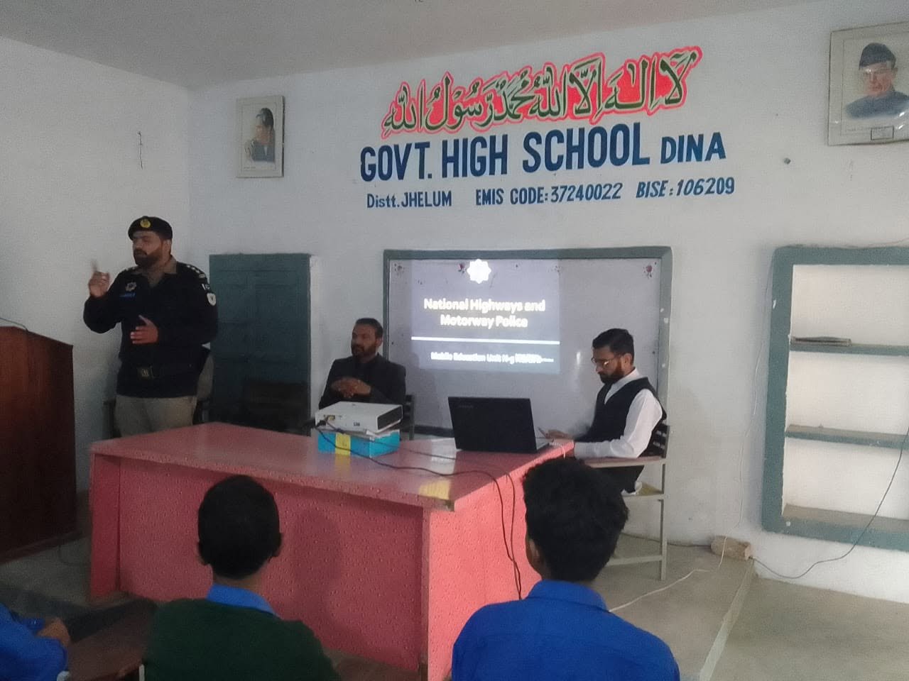 Road Safety Session at GHS Dina