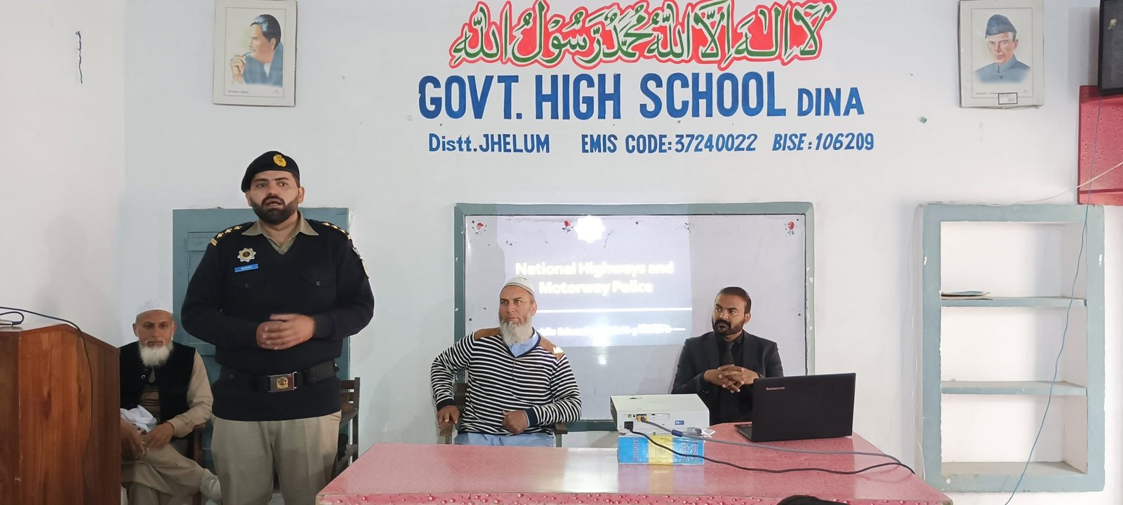 Road Safety Session at GHS Dina