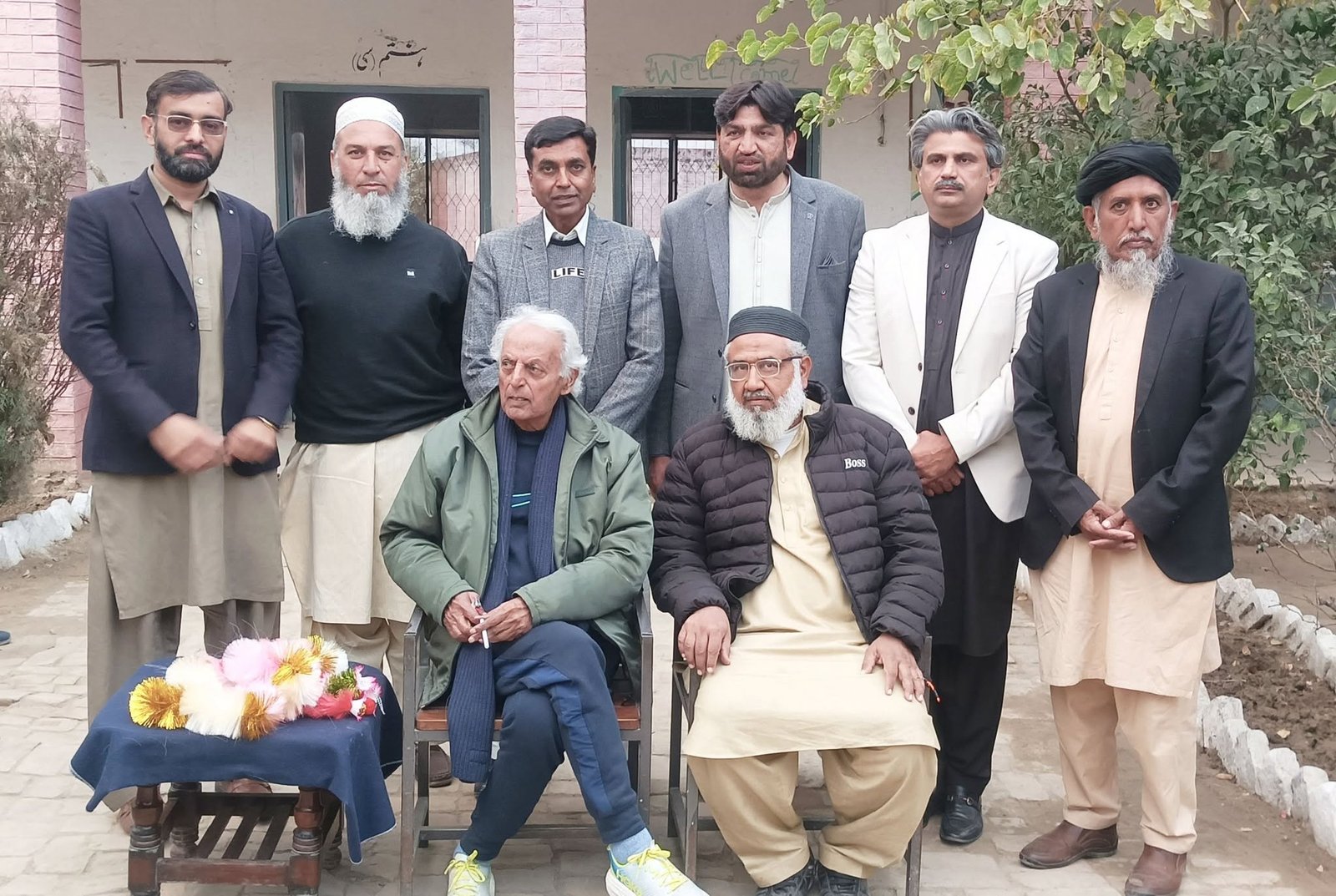 Mr. Mustansar Hussain Tarar visited our school