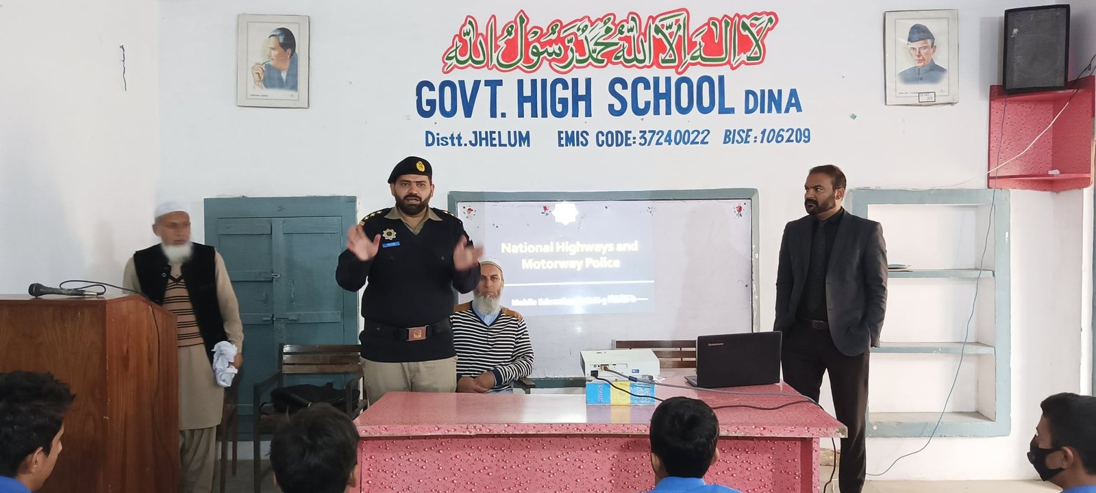 Road Safety Session at GHS Dina