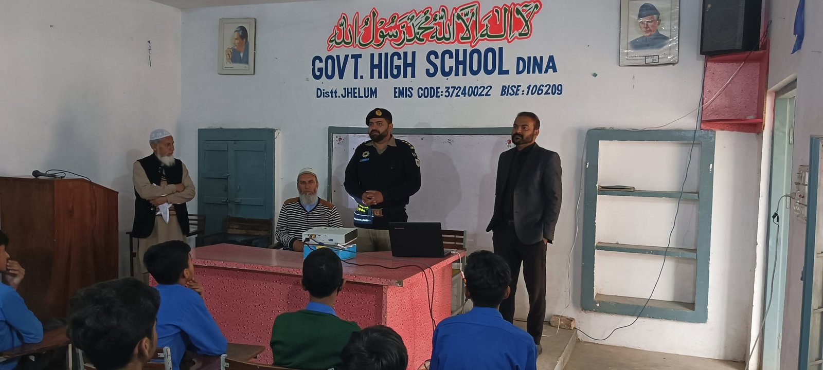 Road Safety Session at GHS Dina