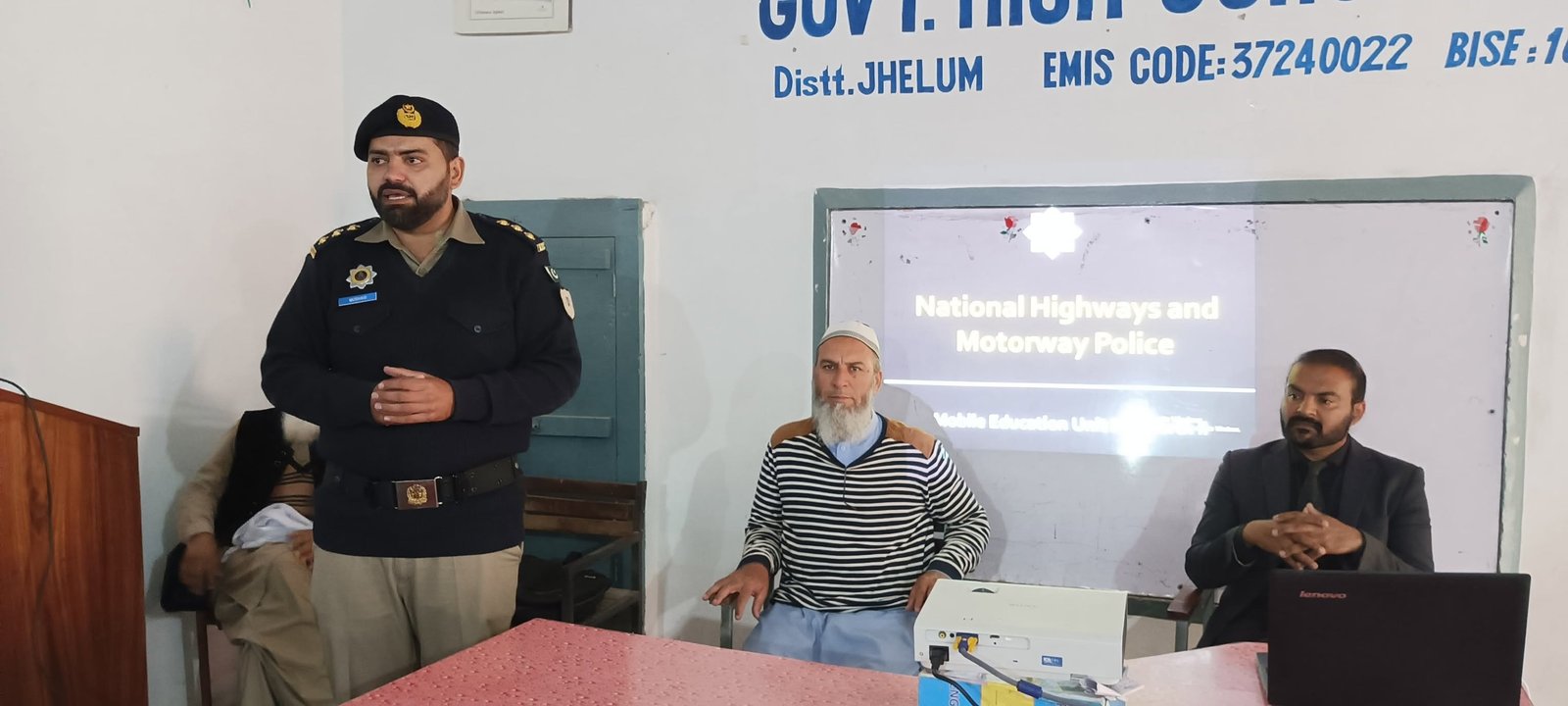 Road Safety Session at GHS Dina